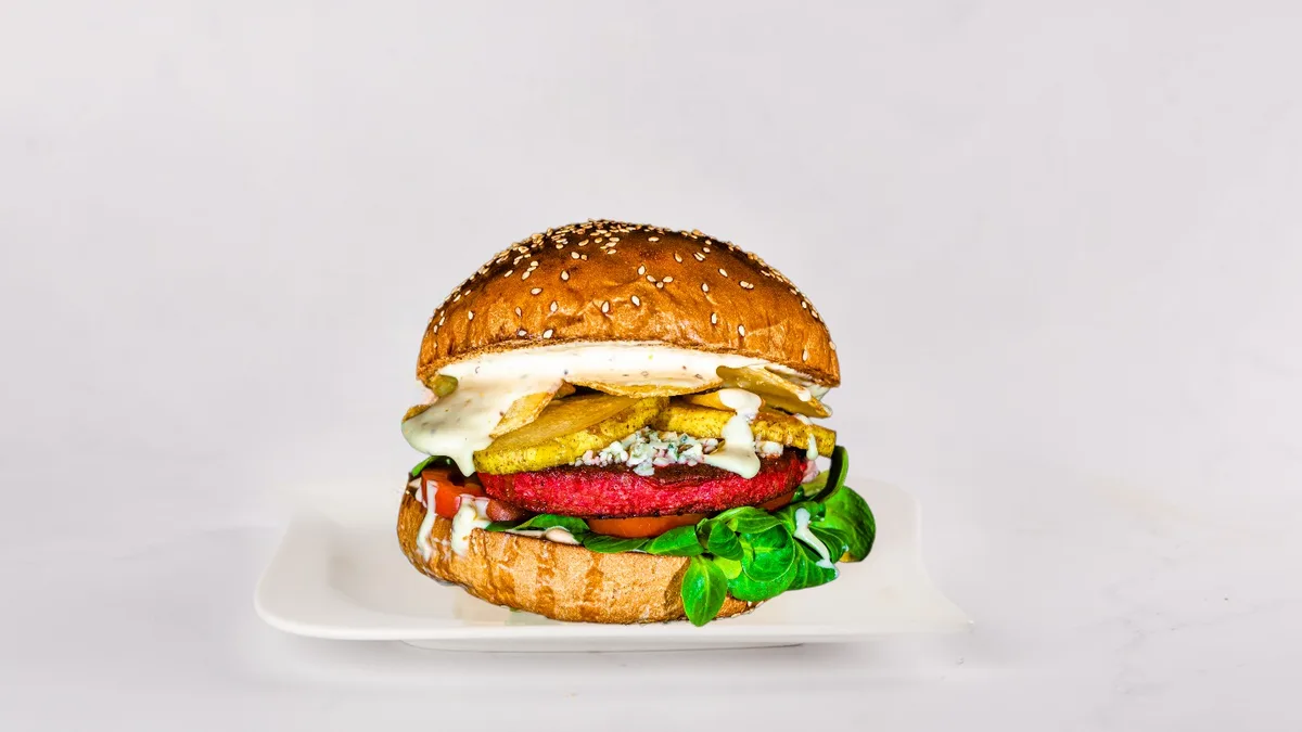 Monte Christo vege burger