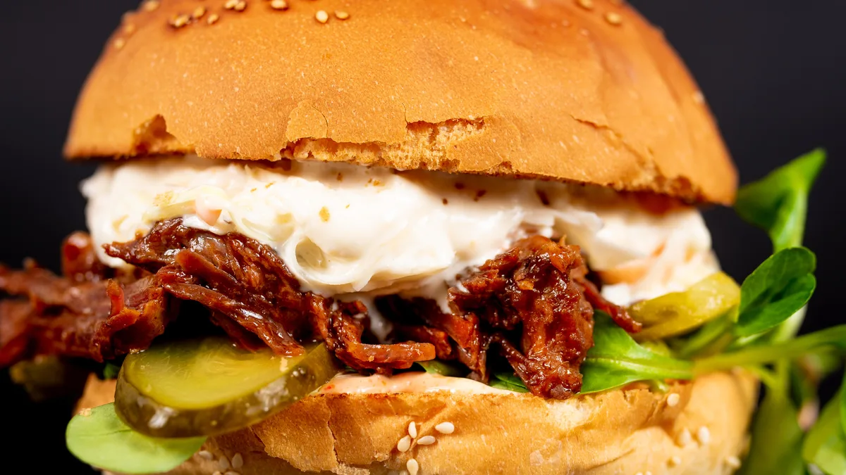 Trhaný burger