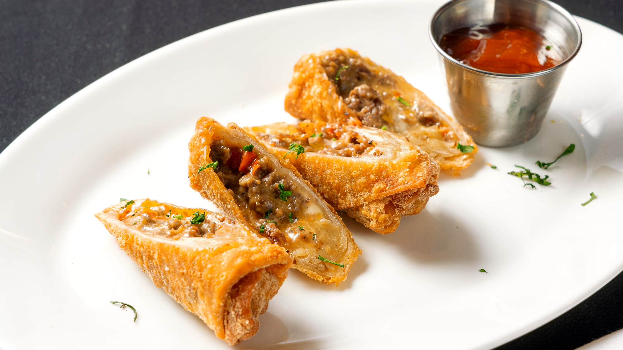 Philly Cheesesteak Eggrolls