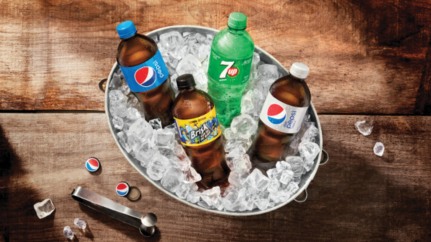 4 Pack of Bottled Drinks