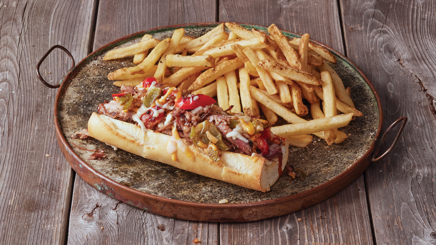 Austin Cheesesteak Sandwich