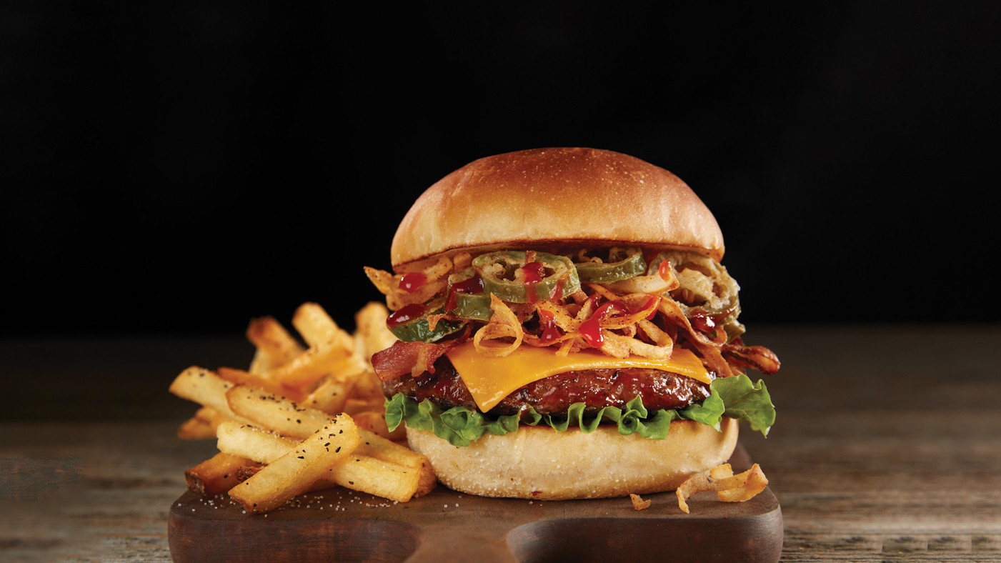 Chipotle Firecracker Burger