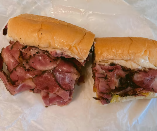 6. Pastrami on Roll
