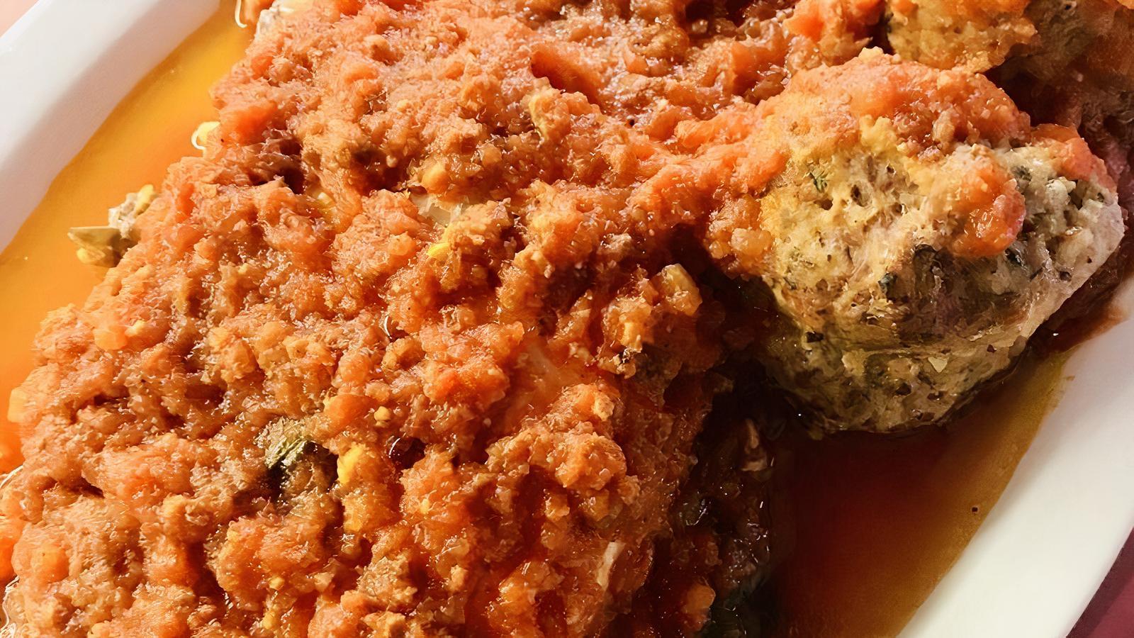 Eggplant Parmigiana and Sauce