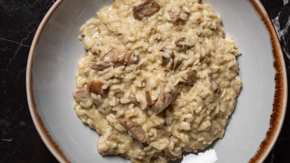Beef rižoto