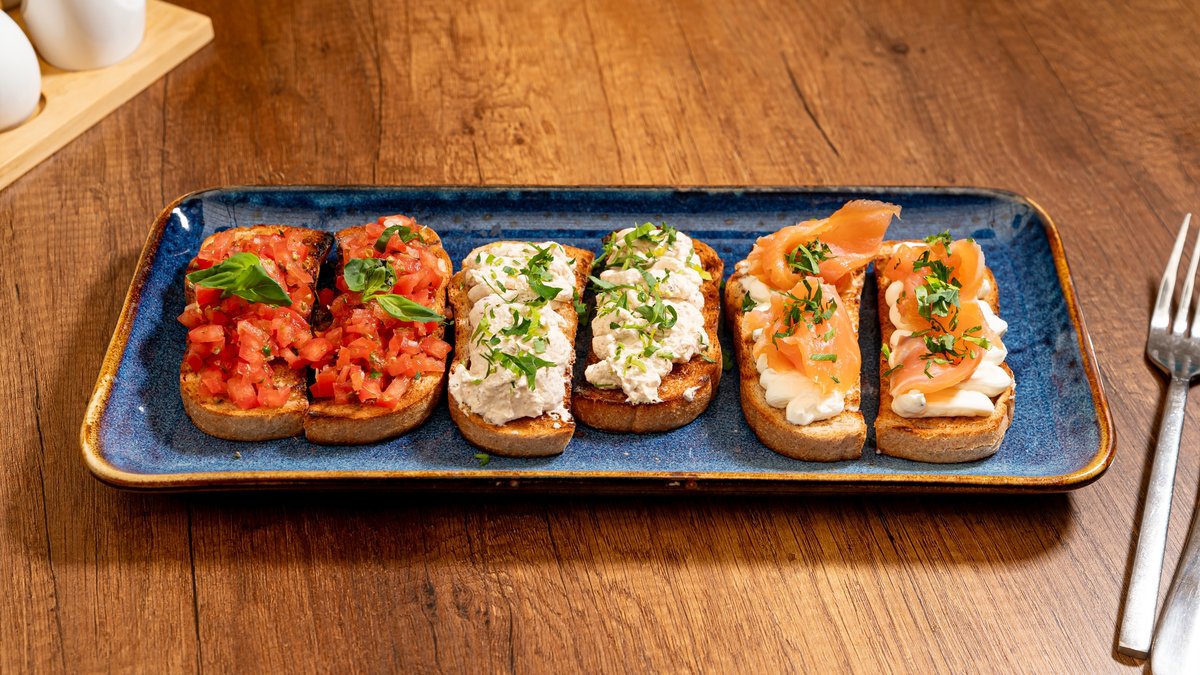 Trio bruschetta