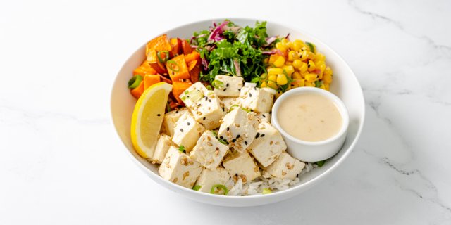 Sesame Tofu Bowl