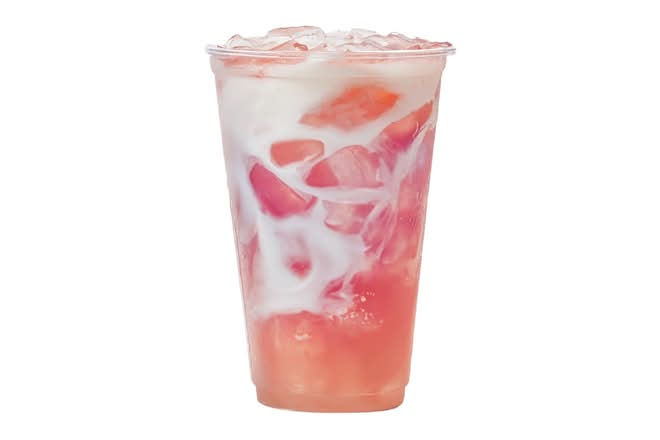 Strawberry Coconut Cream Pop Soda