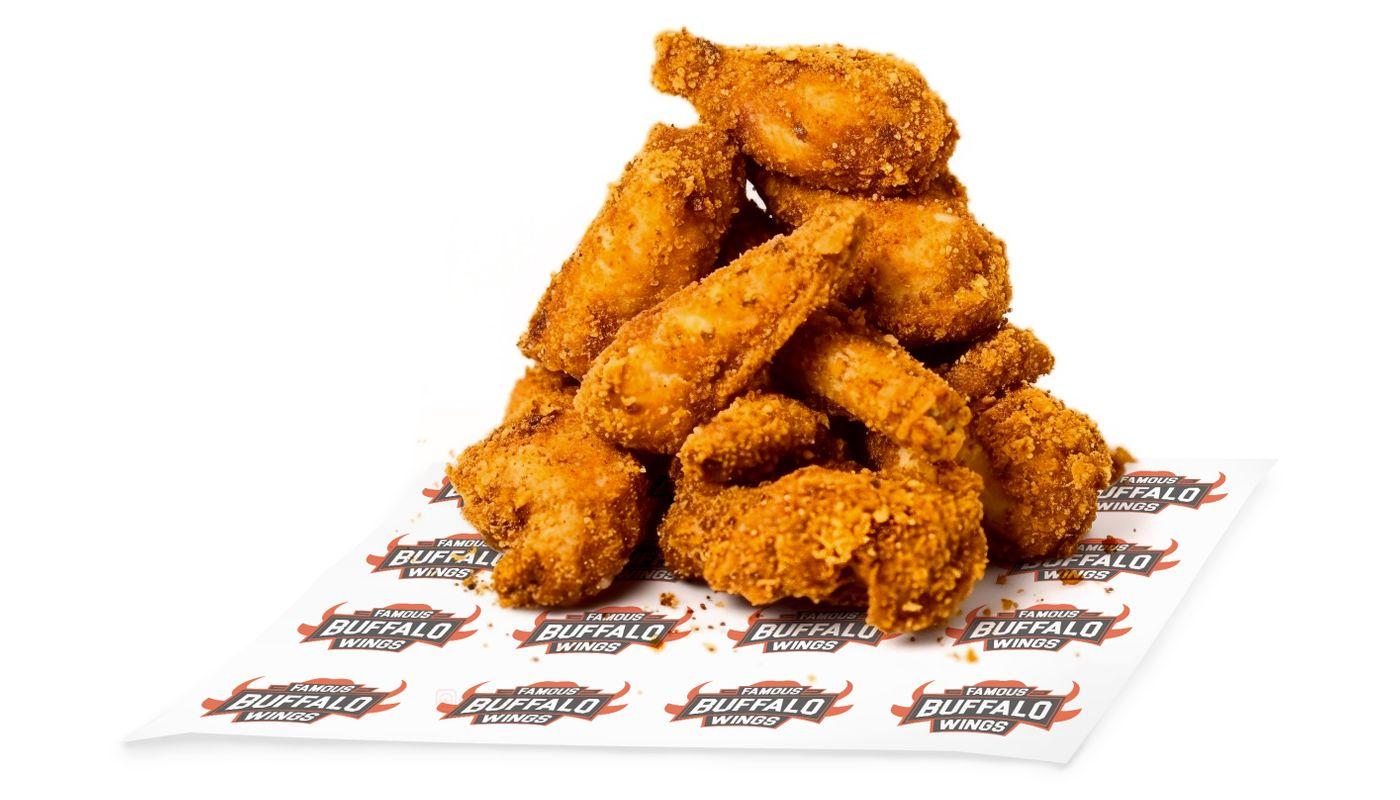 BBQ Dry Rub Breaded Wings *