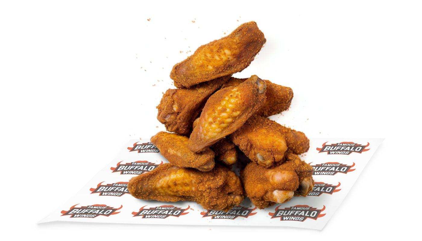BBQ Dry Rub Traditional Wings *