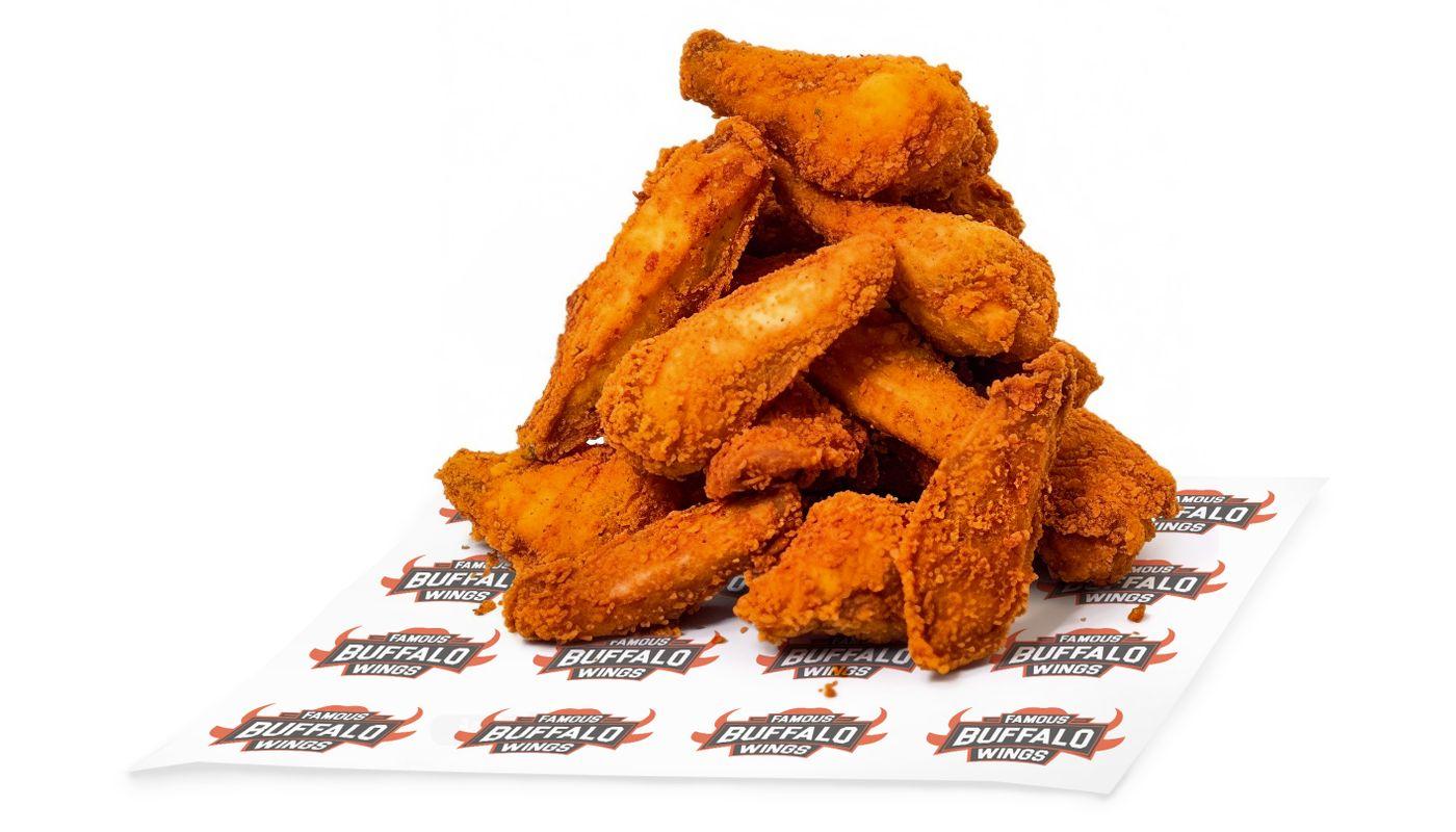 Buffalo Dry Rub Breaded Wings *