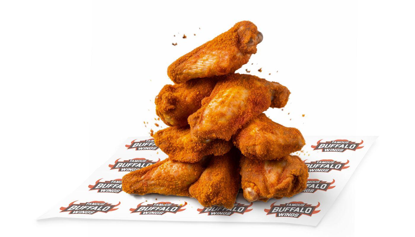 Buffalo Dry Rub Traditional Wings *