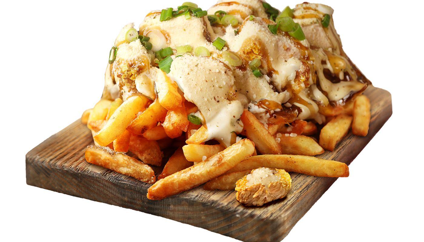 Garlic Parm Chicken Fries