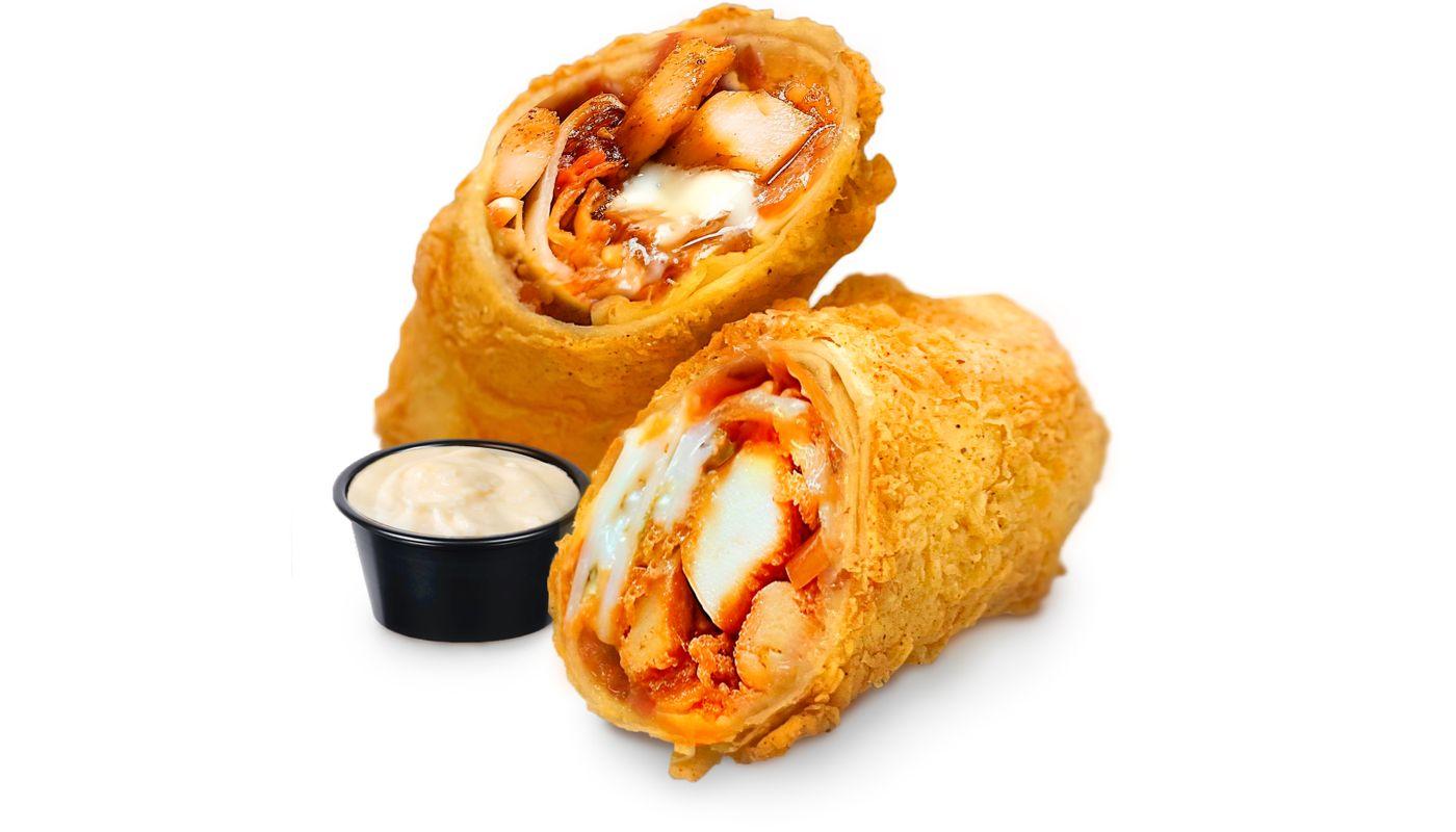 Garlic Parm Crunchie Wrap