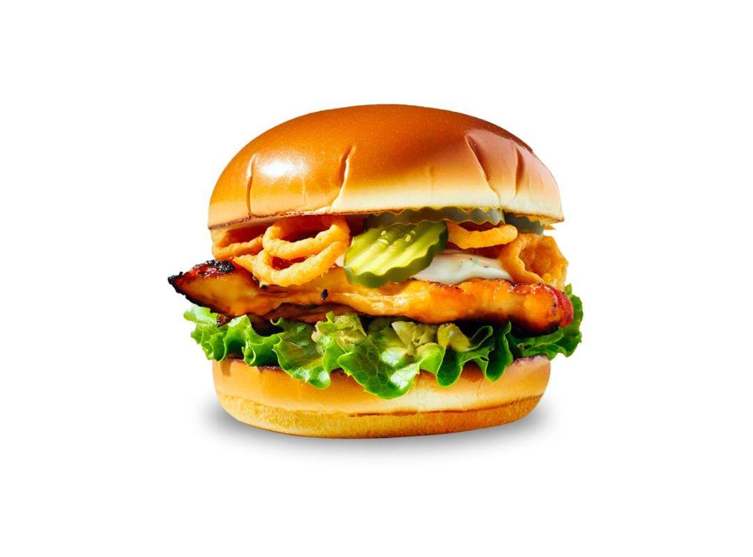Grilled Dill-ish Chicken Sandwich