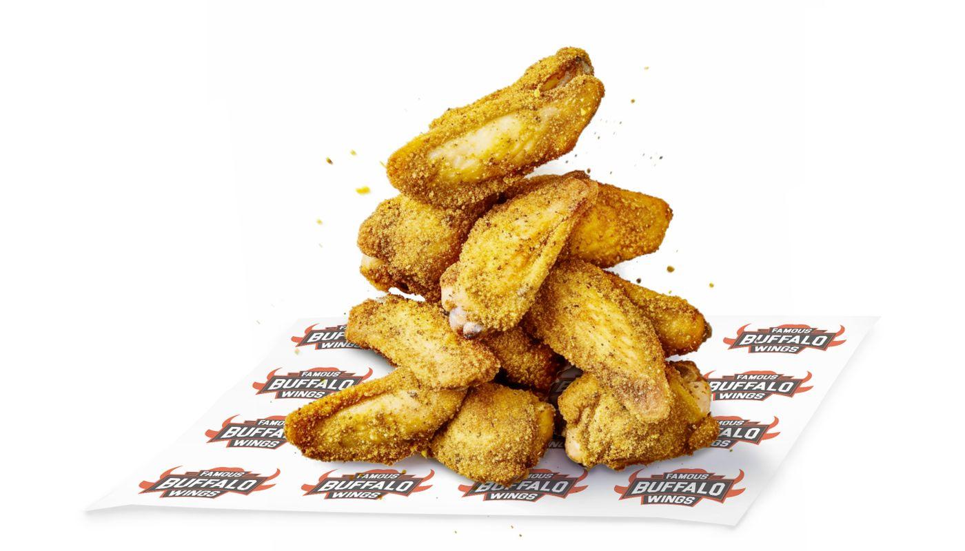 Lemon Pepper Dry Rub Traditional Wings *