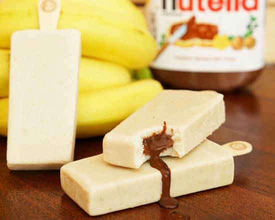 Banana filled with Nutella