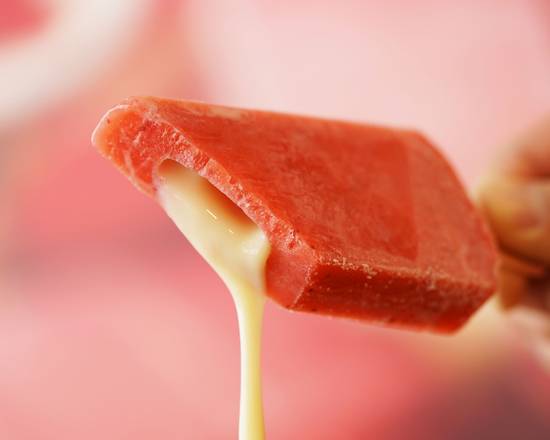 Strawberry filled with Condensed Milk