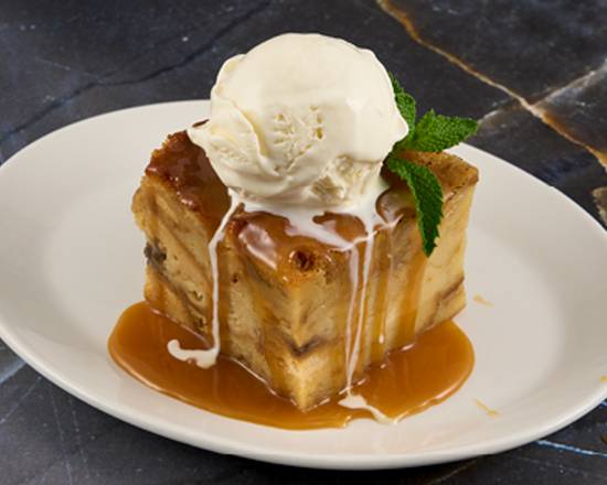 Peanut Butter-Banana Bread Pudding