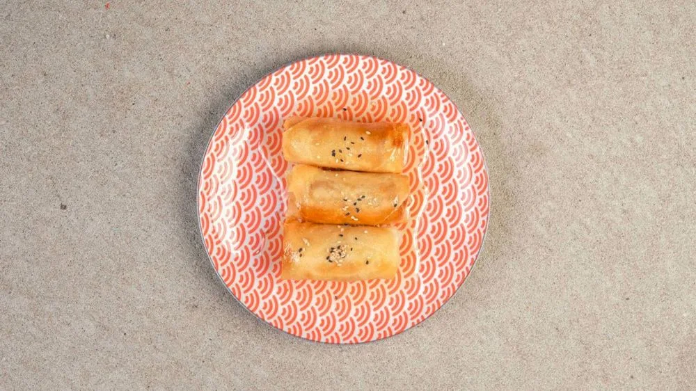 Banana spring rolls (3 pc., vegan)