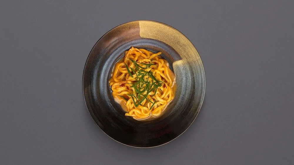 Creamy Chili Peanut Udon
