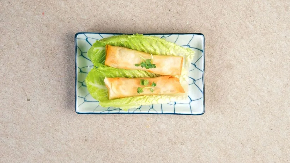 Harumaki vegetable-tofu spring rolls (2 pc., vegan))