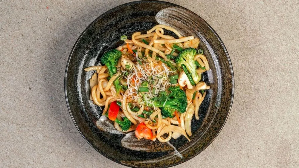 Yakiudon (vegan)