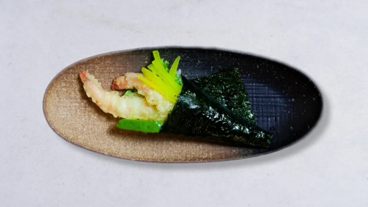 Temaki ebi ten