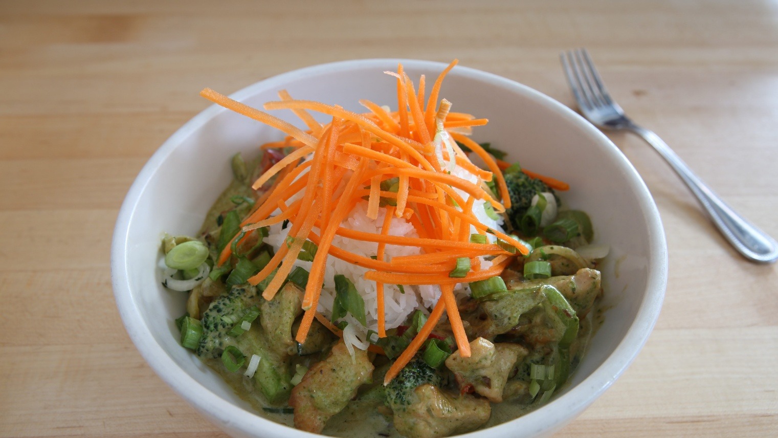 Coconut Green Curry Stir-Fry