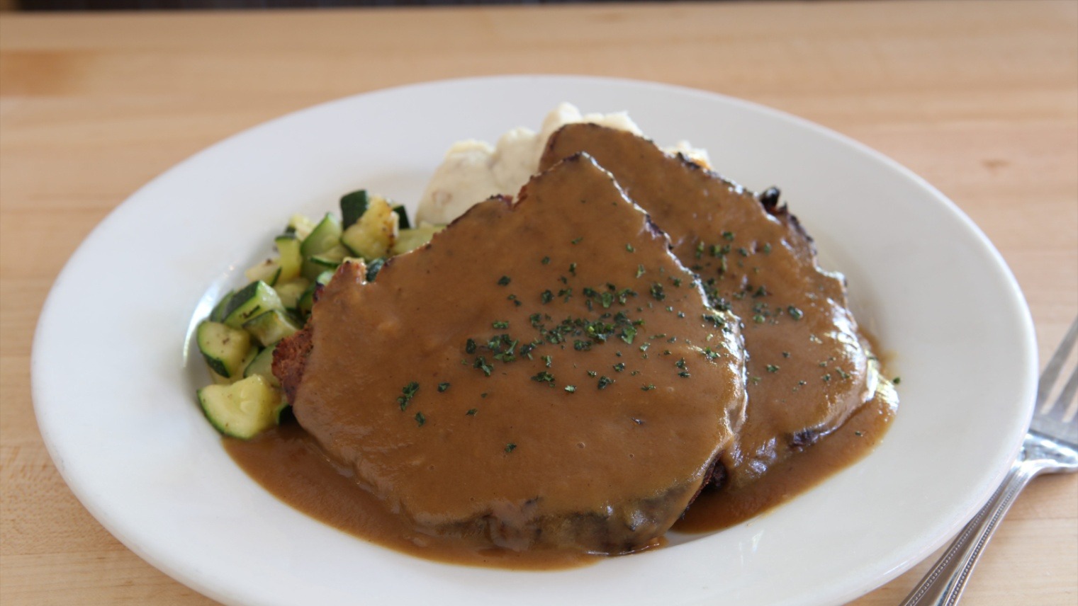 Mom's Meatloaf and Gravy