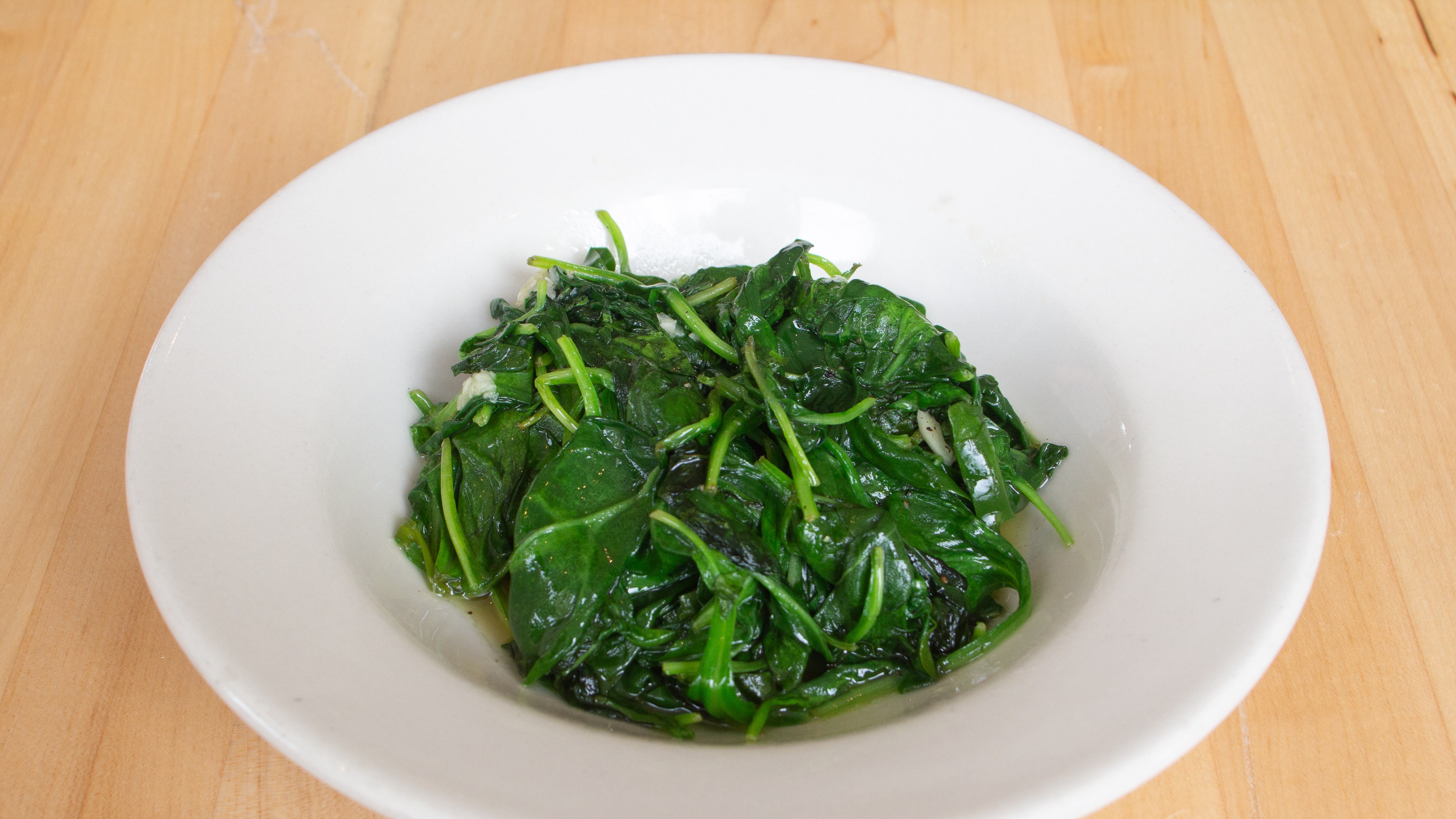 Sautéed Spinach