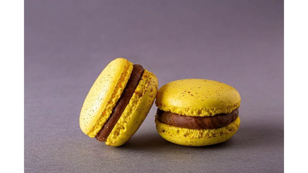 Macarons cu banană
