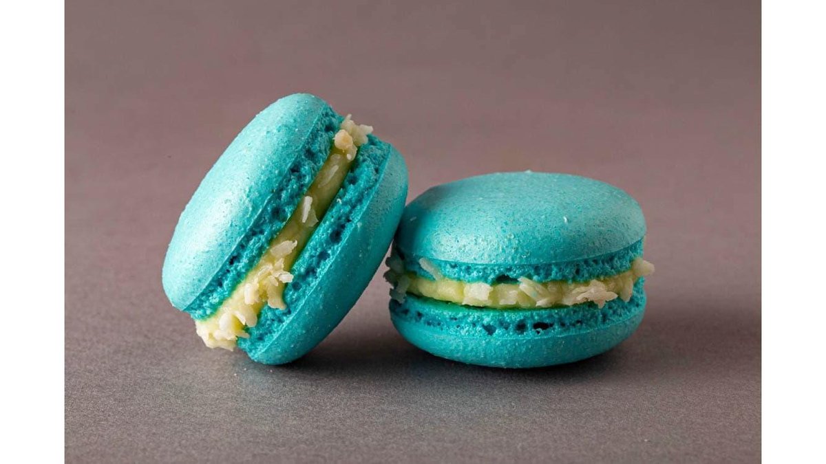 Macarons cu cocos