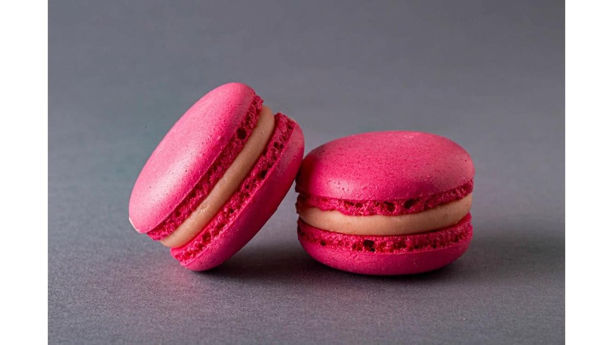 Macarons cu căpșună