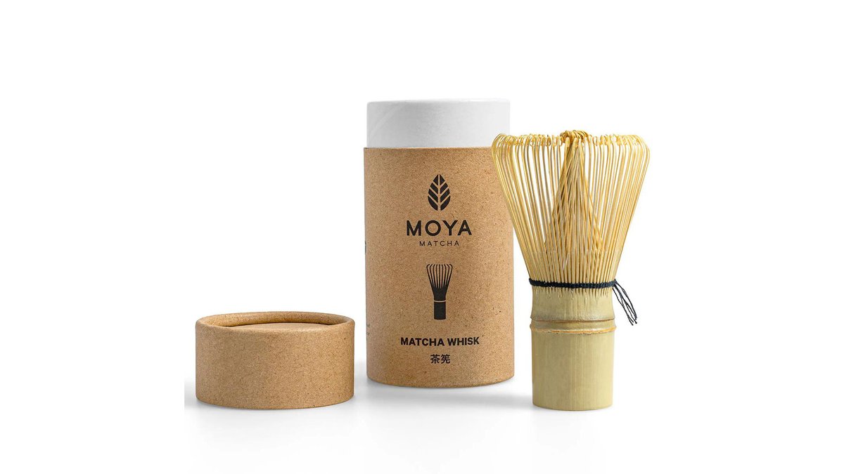 Pămătuf de bambus pentru Matcha (bej)