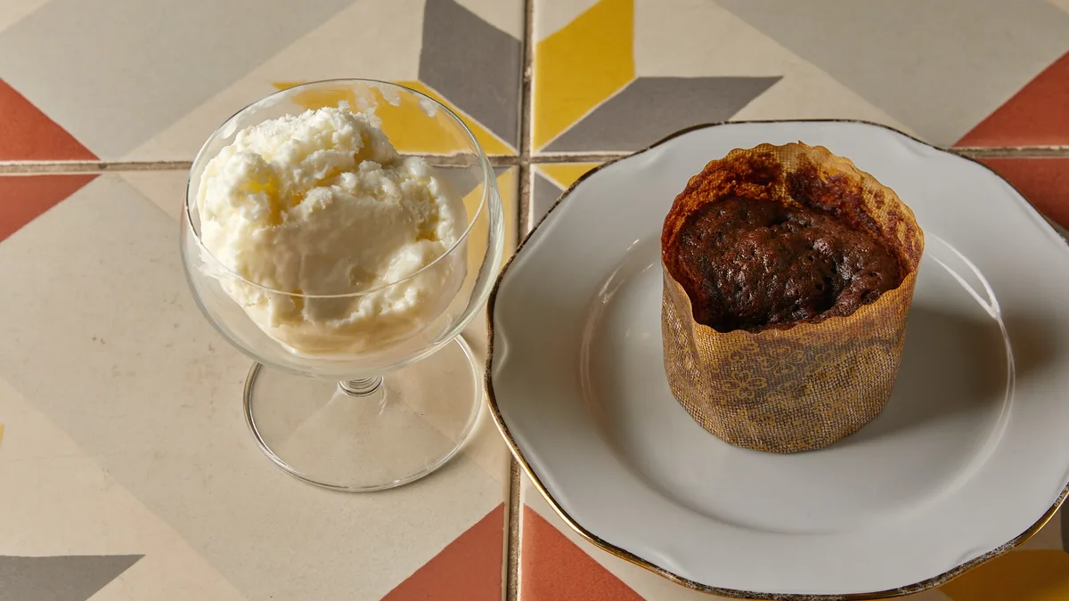 Warm Chocolate Souffle