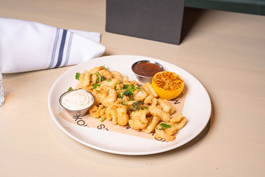 Calamari and Shrimp
