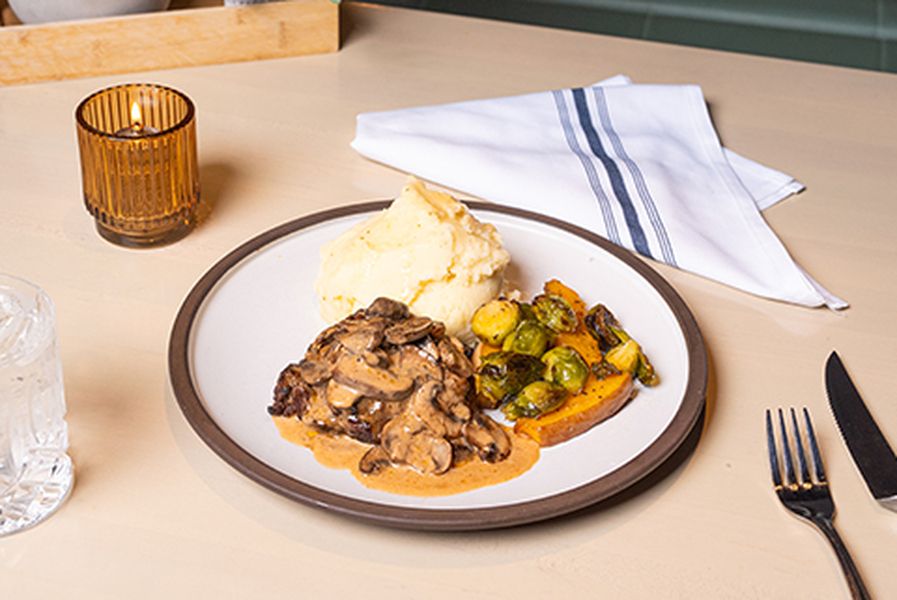 Mushroom Sirloin 7oz
