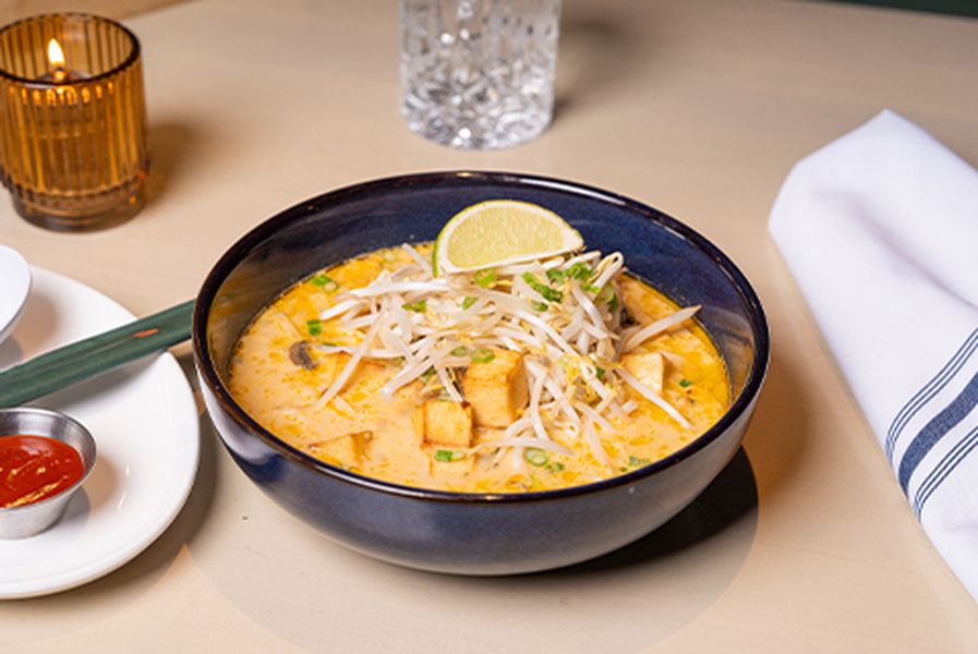 Vegan Thai Curry Laksa