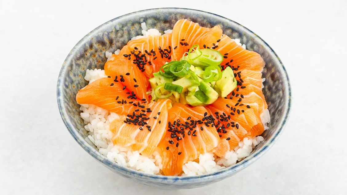 Chirashi losos