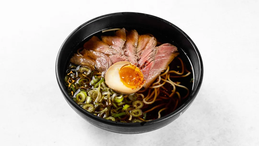 Shoyu ramen s pljučno govedino