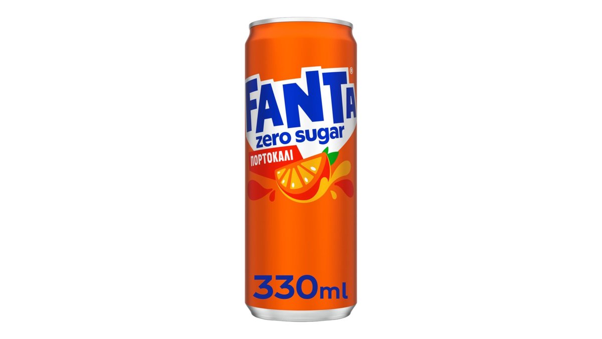 Fanta Κόκκινη Zero 0.33 l