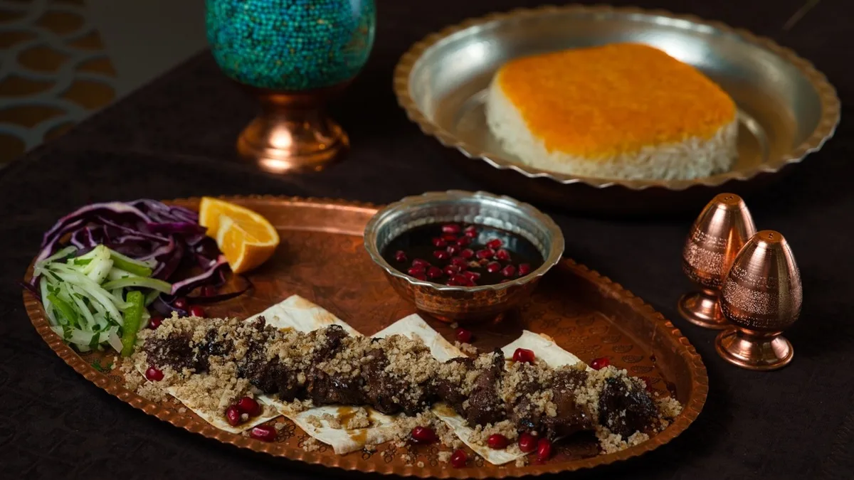 Sour Lamb Kebab with 🎁