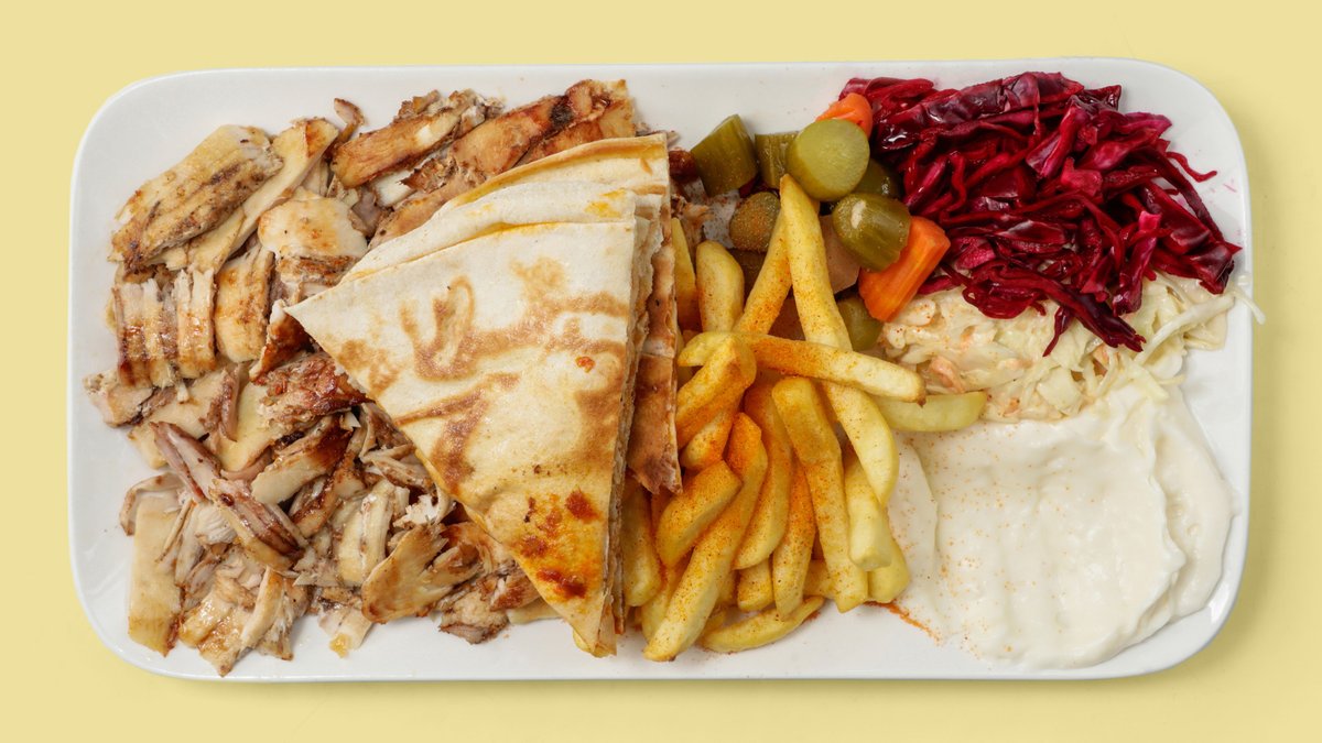 Schawarma Teller