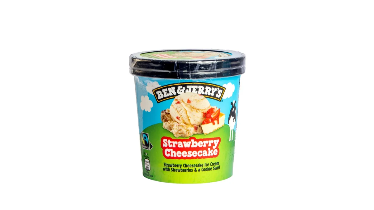 Ben and Jerry's Strawberry Cheesecake 465ml