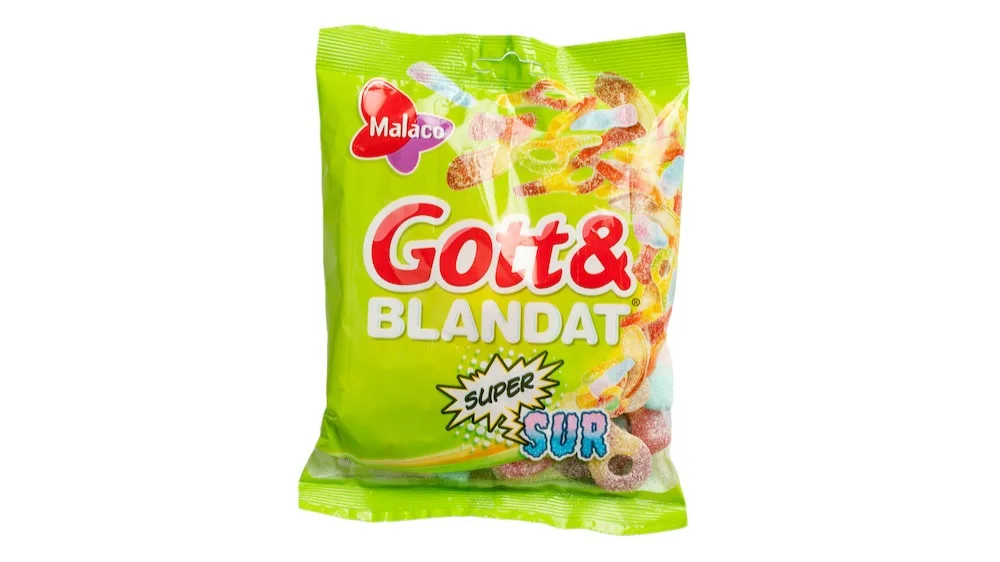 Malaco Gott and Blandat Supersur 130g