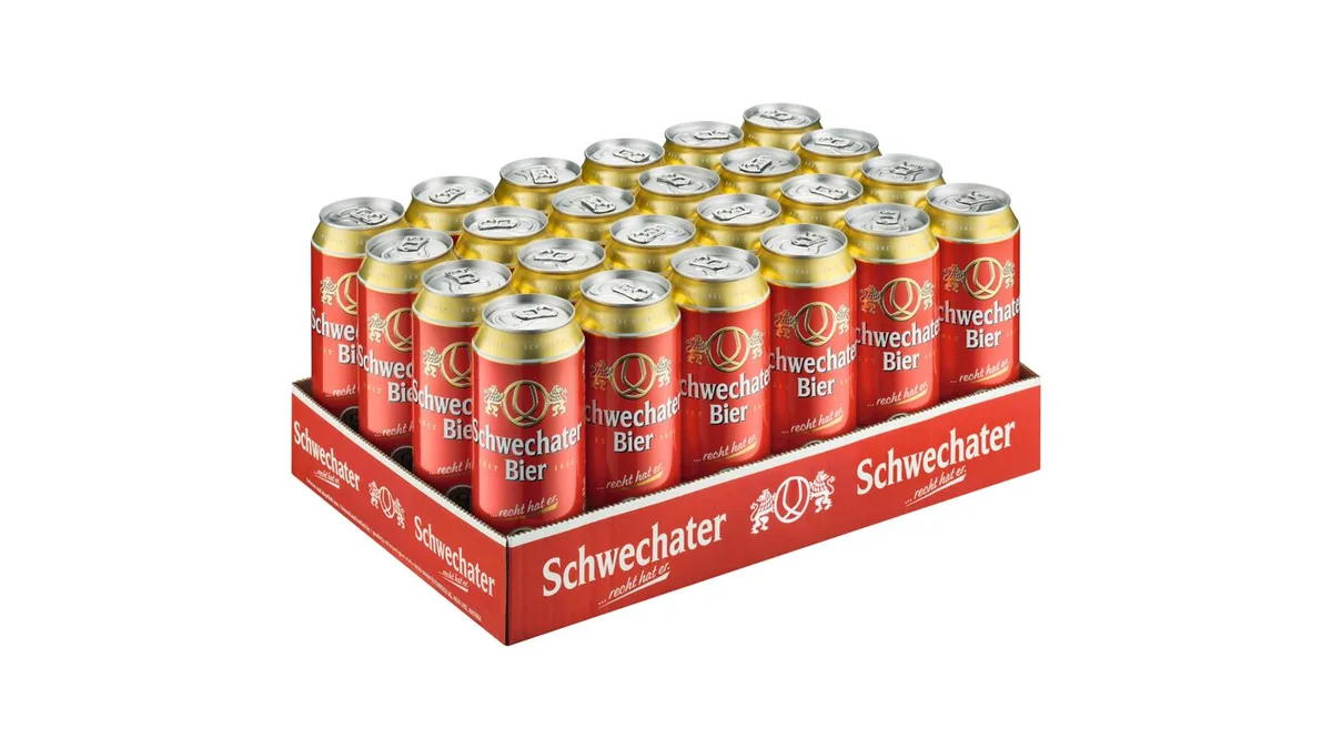 Schwechater Beer Can 24x0.5l