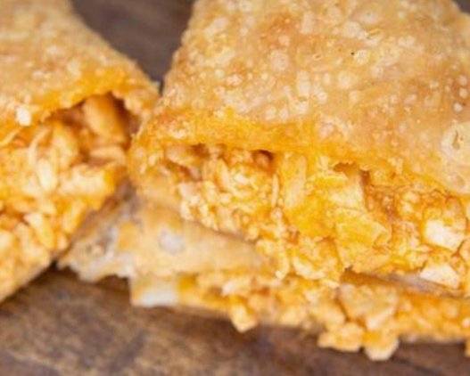 Buffalo Chicken and Bleu Cheese Empanada