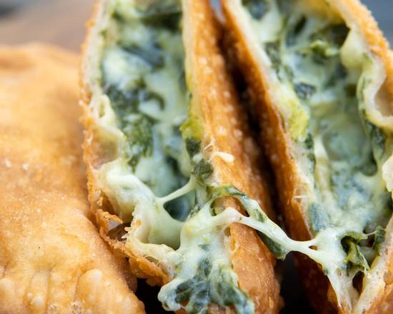 Spinach, Artichoke and Cheese Empanada