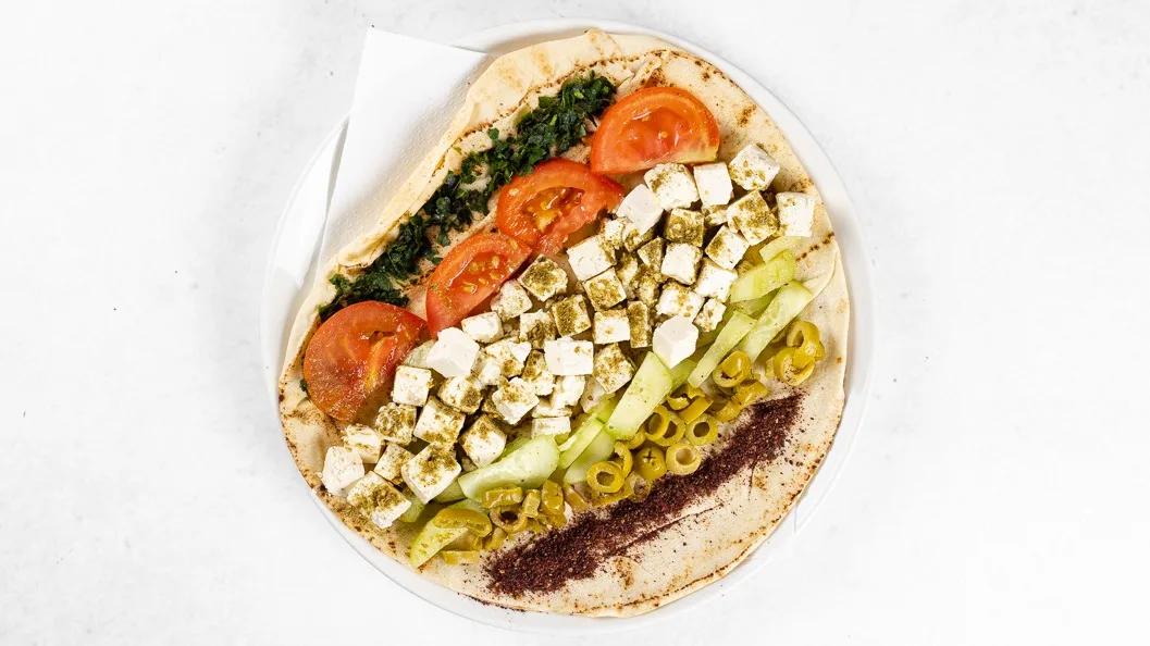 Fetta Za'tar wrap